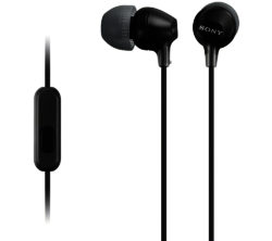 SONY EX15APB Headphones - Black
